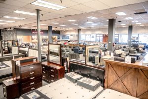 Crazy Jay's Furniture and Sleep Shop furniture store located at Central and Tyler in West Wichita