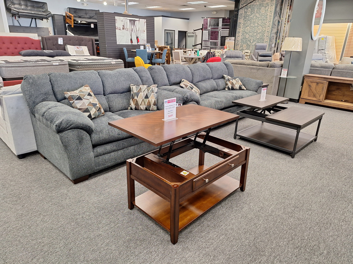 Checkout these coffee tables the rise to the occasion!