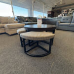 Coffee Tables with built-in seating are perfect for family gatherings. Add more seating without having to add more chairs!