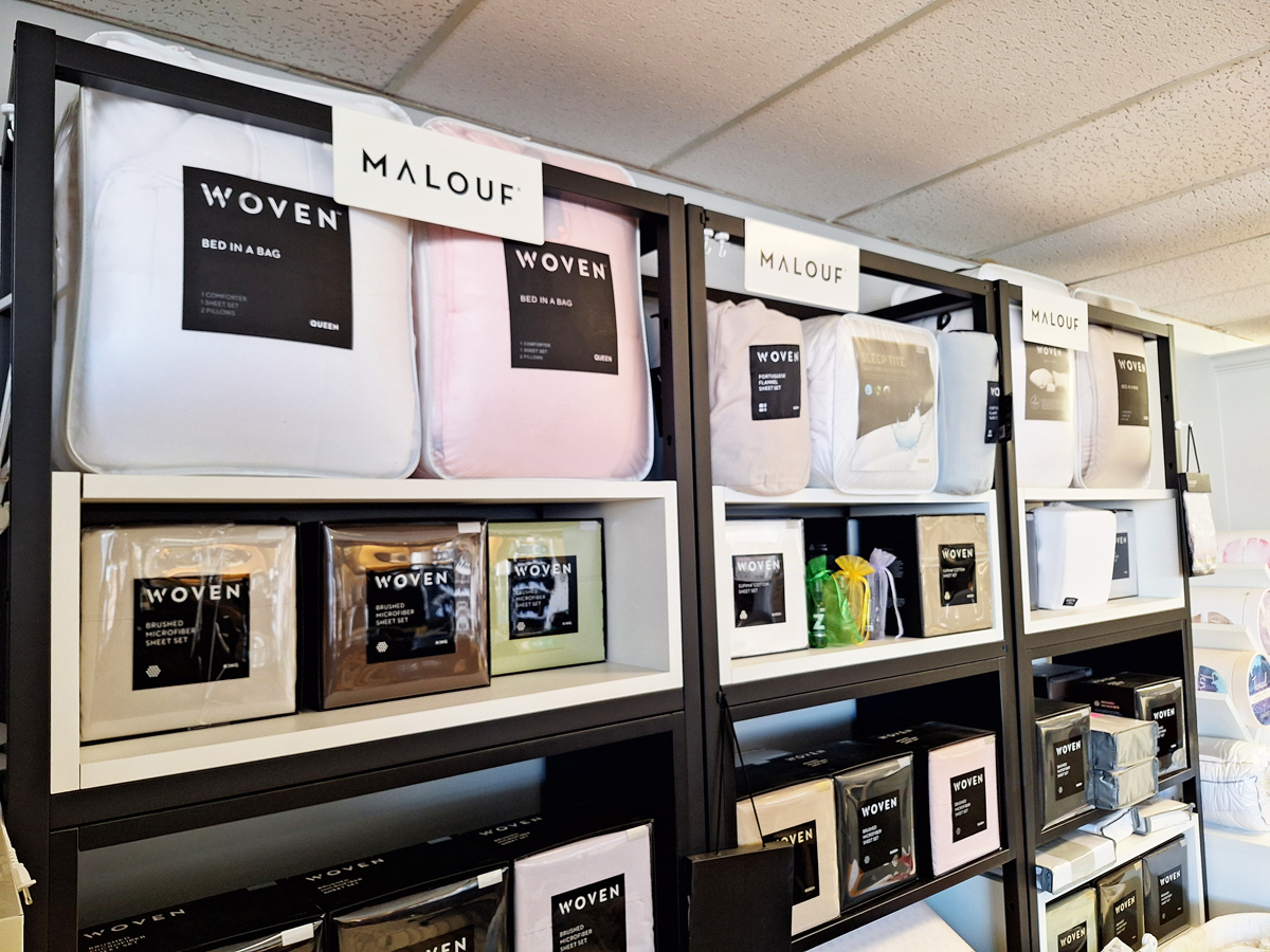 Explore our large selection of Malouf Sheets and bedding sets and add a lavender sheet spray to calm even the roughest of sleepers!