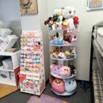 TY Beanie Babies and other squishy stuffie varties available and ready to go with you to make the perfect last-minute gift or stocking stuffer!