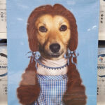 Who doesn't need a Dorthy Toto Dog wall canvas!