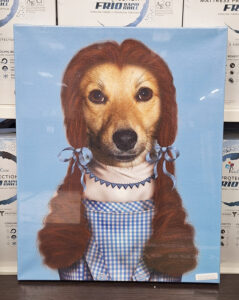 Who doesn't need a Dorthy Toto Dog wall canvas!