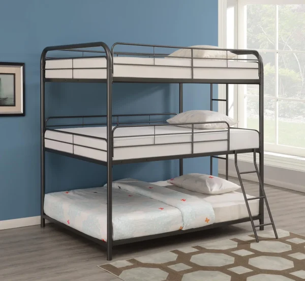 Garner Triple Full Bunk Bed