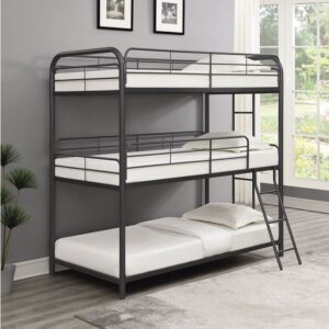 Garner Triple Twin Bunk Bed
