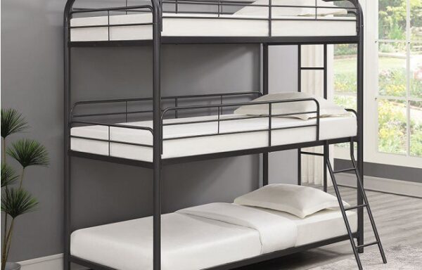 Garner Triple Twin Bunk Bed