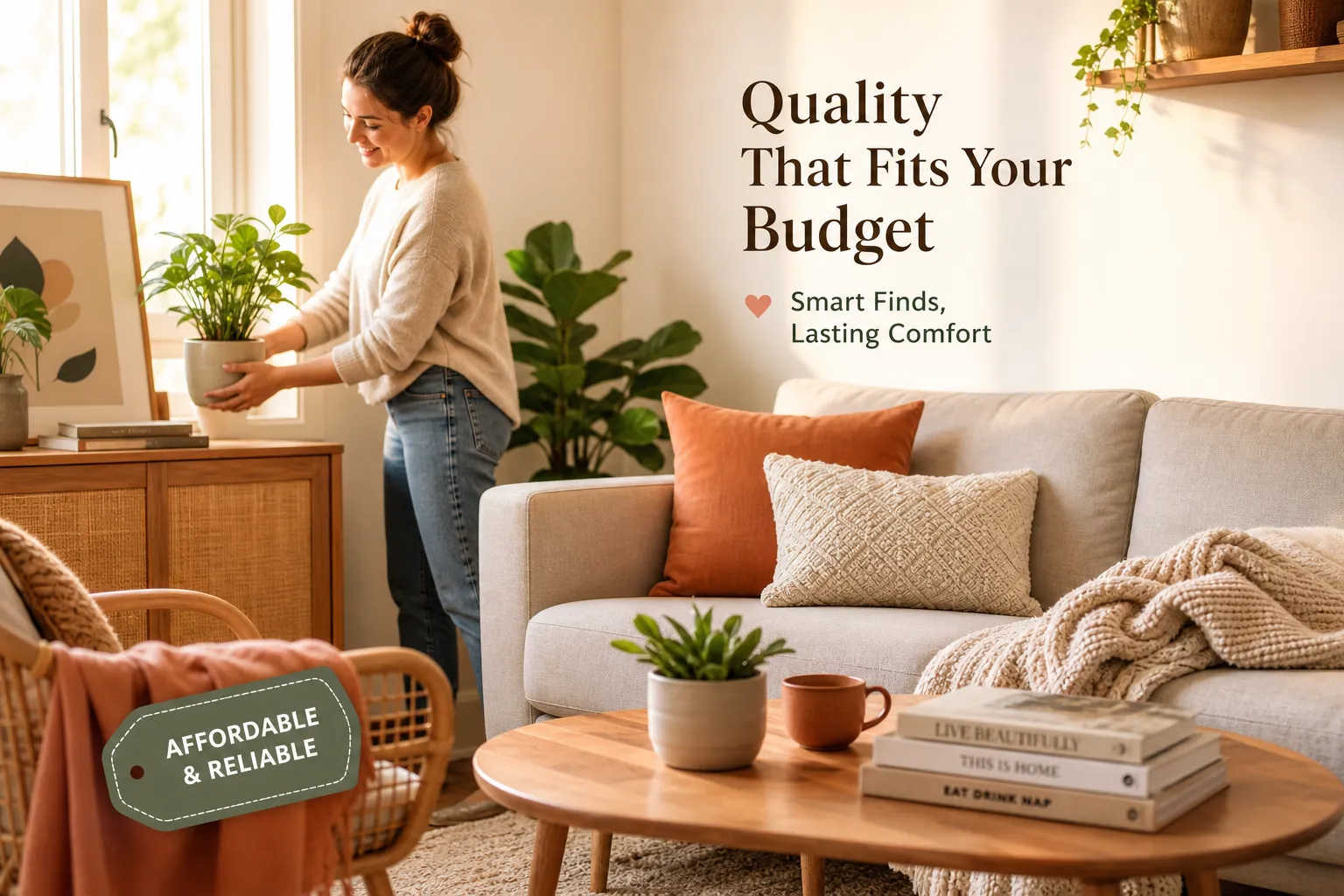 how to find affordable furniture without sacrificing quality