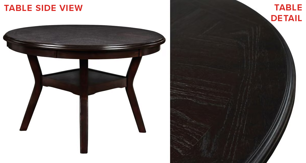 Gia 5-Piece Table Detail