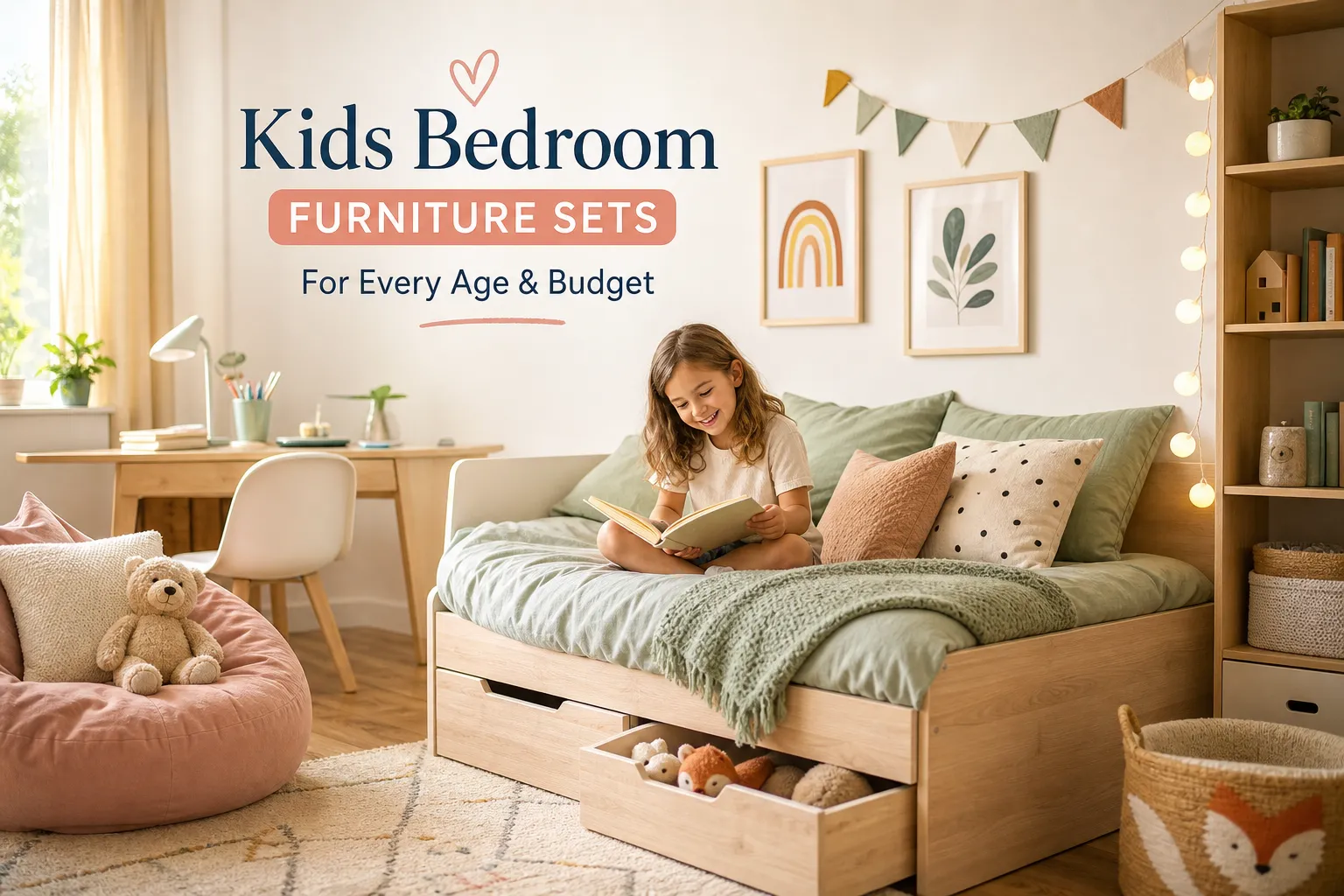 best kids' bedroom furniture sets for every age and budget